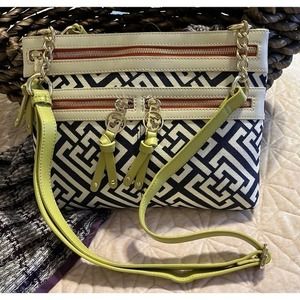 Spartina 449‎ Daufuskie Island Zipper Linen/Leather